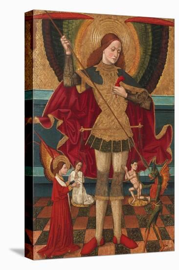 The Archangel Michael Weighing the Souls of the Dead-Juan de la Abadía the Elder-Premier Image Canvas