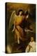 The Archangel Raphael with Bishop Domonte-Bartolome Esteban Murillo-Premier Image Canvas