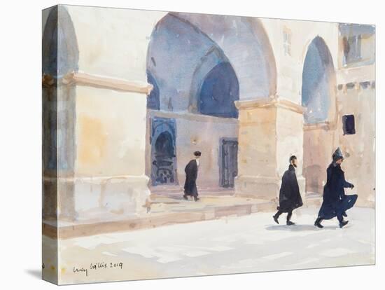 The Armenians, Jerusalem, 2019 (W/C on Paper)-Lucy Willis-Premier Image Canvas