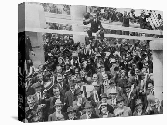 The Arrival of 2447 Italian Immigrants at New York-null-Premier Image Canvas