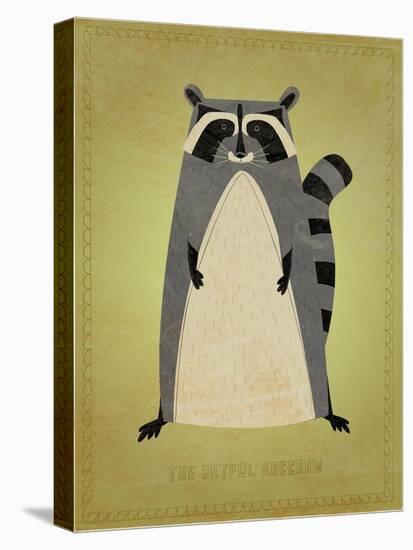 The Artful Raccoon-John W Golden-Premier Image Canvas