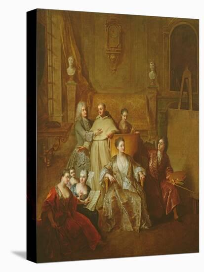 The Artist and His Family, C.1708-Francois de Troy-Premier Image Canvas