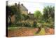 The Artist Garden at Eragny-Camille Pissarro-Stretched Canvas