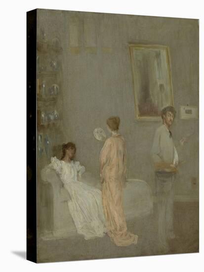 The Artist in His Studio, 1865-66-James Abbott McNeill Whistler-Premier Image Canvas