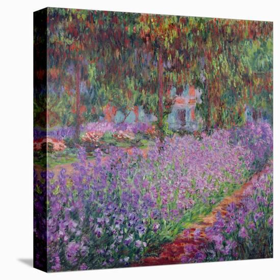 The Artist's Garden At Giverny, c.1900-Claude Monet-Premier Image Canvas