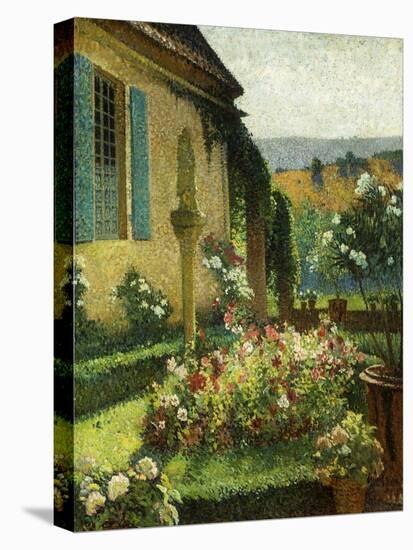 The Artist's Garden, Le Jardin de L'Artiste-Henri Martin-Premier Image Canvas