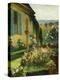 The Artist's Garden, Le Jardin de L'Artiste-Henri Martin-Premier Image Canvas