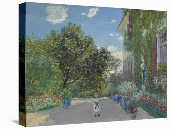 The Artist's House at Argenteuil, 1873-Claude Monet-Premier Image Canvas