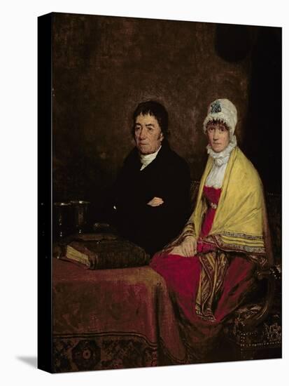 The Artist's Parents, 1813 (Panel)-Sir David Wilkie-Premier Image Canvas
