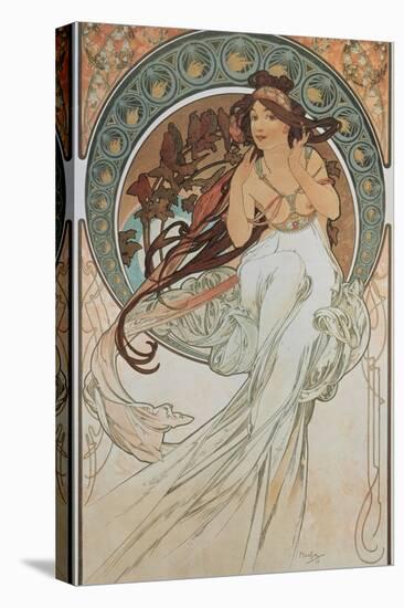 The Arts: Music, 1898-Alphonse Mucha-Premier Image Canvas