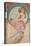 The Arts: Painting, 1898-Alphonse Mucha-Premier Image Canvas