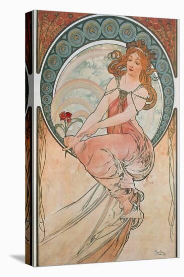 The Arts: Painting, 1898-Alphonse Mucha-Premier Image Canvas