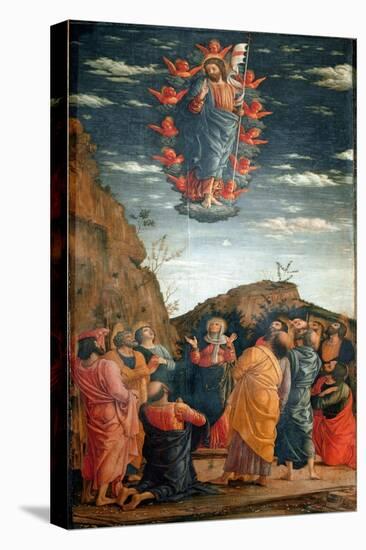 The Ascent. Painting by Andrea Mantegna (1431-1506) of 1460. 86X42,5 Cm. Firenze, Galleria Degli Uf-Andrea Mantegna-Premier Image Canvas