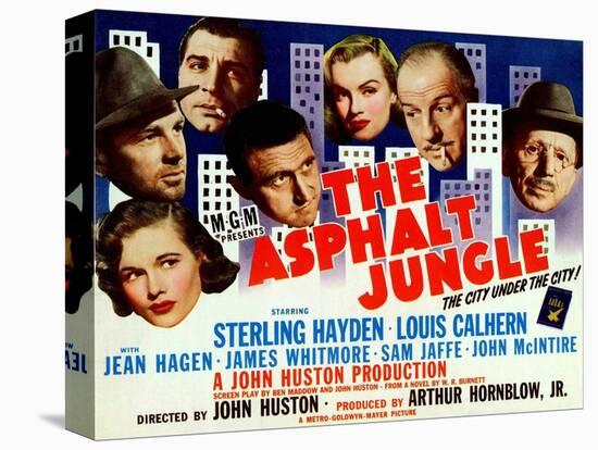 The Asphalt Jungle, 1950, Directed by John Huston-null-Premier Image Canvas