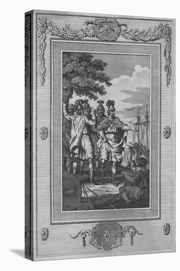 The Assassination of Carausius, who having been declared Emperor of Rome-William Thornton-Premier Image Canvas