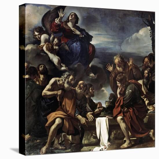 The Assumption of the Blessed Virgin Mary, 1623-Guercino-Premier Image Canvas