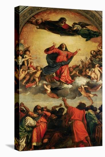 The Assumption of the Virgin, 1516-18-Titian (Tiziano Vecelli)-Premier Image Canvas