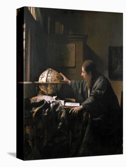 'The Astronomer', painting by Jan Vermeer, 1668-Werner Forman-Premier Image Canvas