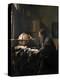 'The Astronomer', painting by Jan Vermeer, 1668-Werner Forman-Premier Image Canvas