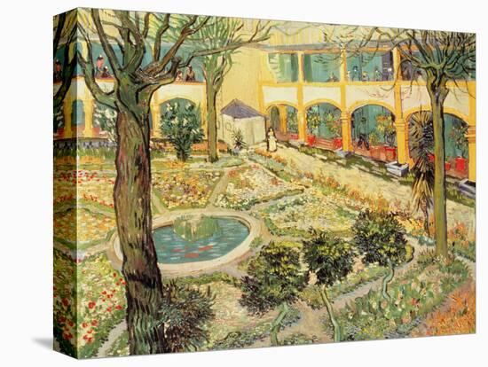 The Asylum Garden at Arles, c.1889-Vincent van Gogh-Premier Image Canvas