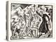 The Attack, from the Travels and Sufferings of Father Jean De Brebeuf, 1938-Eric Gill-Premier Image Canvas