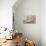 The Attic Bedroom, Brick House, Great Bardfield-Eric Ravilious-Premier Image Canvas displayed on a wall