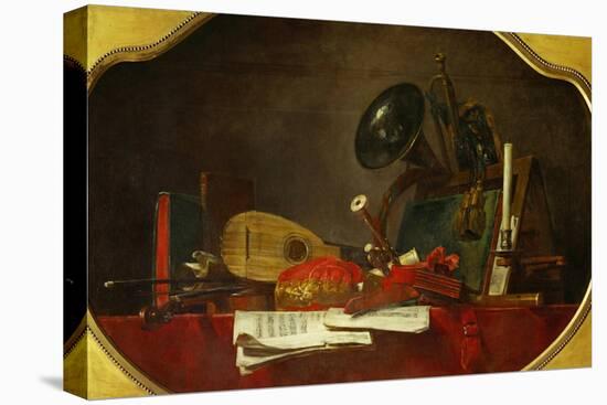 The Attributes of Music, 1765-Jean-Baptiste Simeon Chardin-Premier Image Canvas