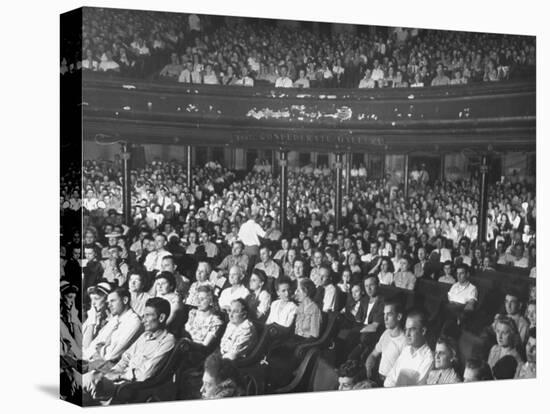 The Audience at the Grand Ole Opry-Ed Clark-Premier Image Canvas
