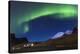 The Aurora Borealis Wraps Around The Mountain In Southern Iceland-Joe Azure-Stretched Canvas
