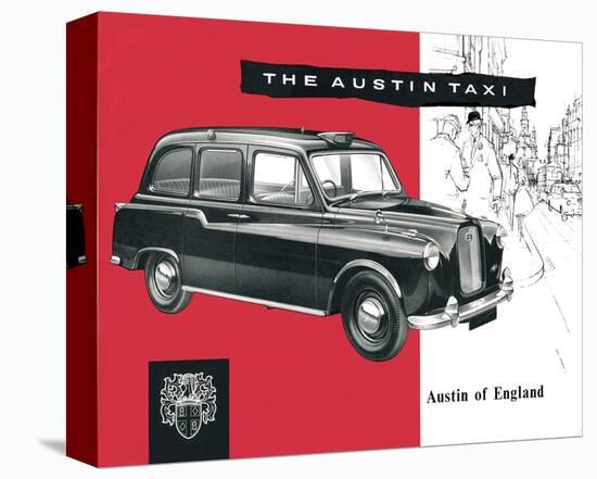 The Austin Taxi-null-Stretched Canvas