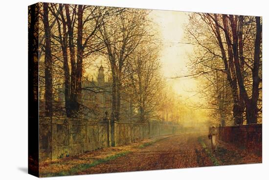The Autumn's Golden Glory-John Atkinson Grimshaw-Premier Image Canvas