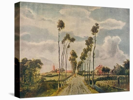 'The Avenue at Middelharnis', 1689-Meindert Hobbema-Premier Image Canvas