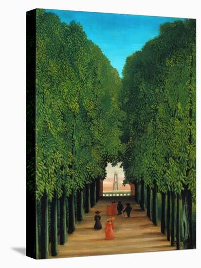 The Avenue in the Park at Saint Cloud-Henri Rousseau-Premier Image Canvas