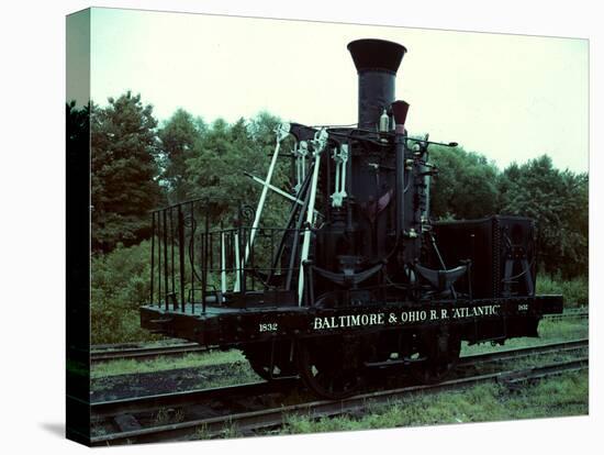 The B&O Railroad's Atlantic #1832-null-Premier Image Canvas