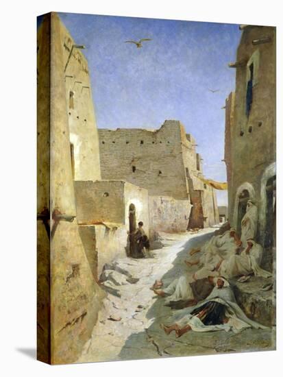 The Bab-El-Gharbi Road, Laghouat, 1859-Eugene Fromentin-Premier Image Canvas