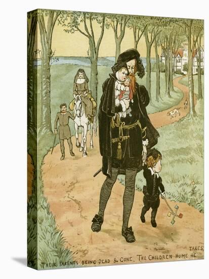 The Babes in the Wood-Randolph Caldecott-Premier Image Canvas