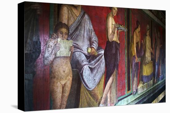 The Baccantis in the Triclinium in the Villa Dei Misteri, Pompeii, Campania, Italy-Oliviero Olivieri-Premier Image Canvas