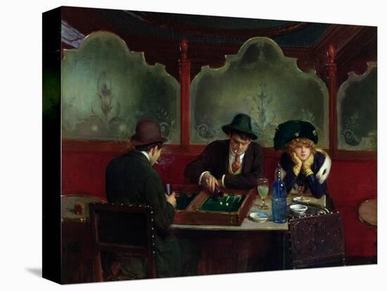 The Backgammon Players-Jean Béraud-Premier Image Canvas