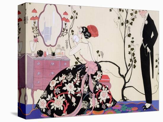 The Backless Dress-Georges Barbier-Premier Image Canvas