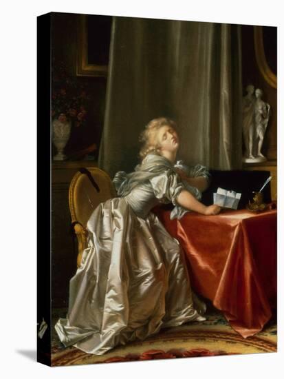 The Bad News (Oil on Canvas)-Jean-Honore Fragonard-Premier Image Canvas