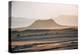 The badlands of Bardenas Reales desert mountains at sunrise, Navarre, Spain, Europe-Francesco Fanti-Premier Image Canvas