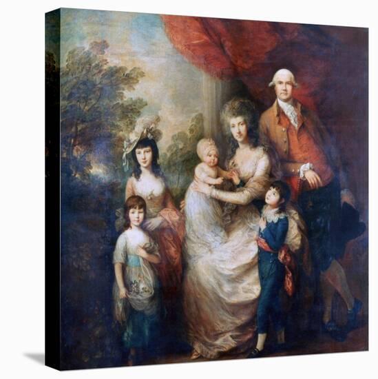 The Baillie Family, C1784-Thomas Gainsborough-Premier Image Canvas