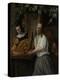 The Baker Arent Oostwaard and His Wife Catherina Keizerswaard, 1658-Jan Havicksz. Steen-Premier Image Canvas