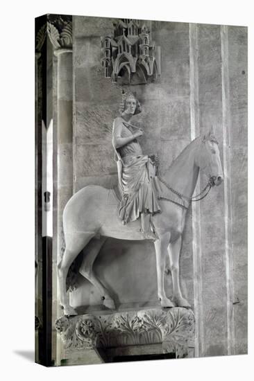 The Bamberg Rider, 1230-35-null-Premier Image Canvas