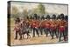 The Band of the Irish Guards March Through Hyde Park-Harry Payne-Stretched Canvas