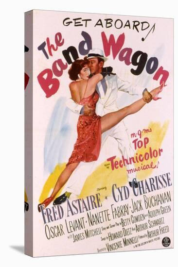 The Band Wagon, Cyd Charisse, Fred Astaire, 1953-null-Stretched Canvas