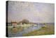 The Banks of the Loing at Saint-Mammes, 1884-Alfred Sisley-Premier Image Canvas