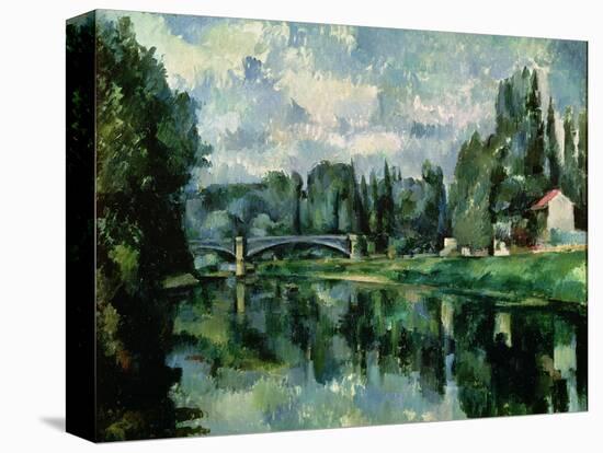 The Banks of the Marne at Creteil, circa 1888-Paul C?zanne-Premier Image Canvas