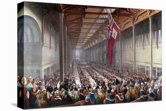 The Banquet Given on the Occasion of the Opening of the Grainger Market-Henry Perlee Parker-Premier Image Canvas