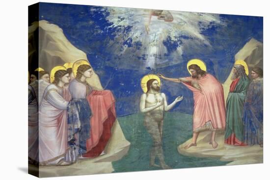 The Baptism of Christ, circa 1305-Giotto di Bondone-Premier Image Canvas